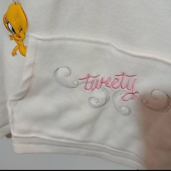 Women's Fleece Tweety Hoodie Pullover Plus Size - Picture 11 of 11